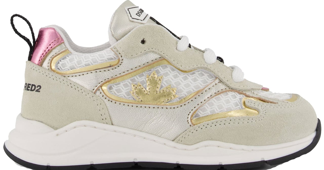 Dsquared2 Dsquared2 Unisex Sneakers In Goud Metallic