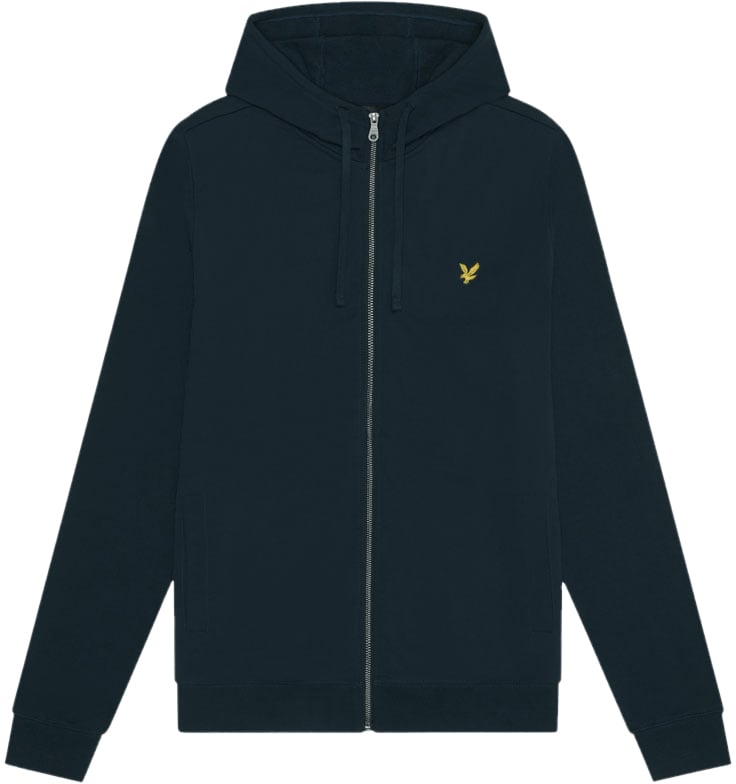 Lyle & Scott Lyle & Scott Hybrid Zip Hoodie Blauw