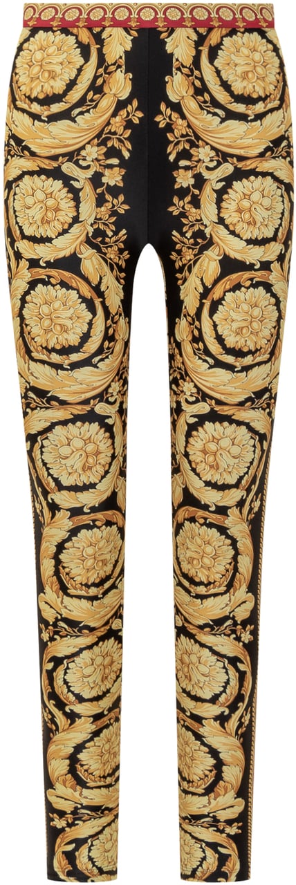 Versace Leggings Parade Barocco Parade Barocco Red Rood