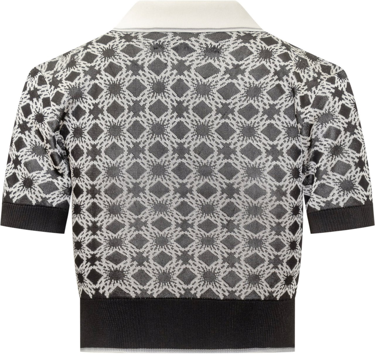 Amiri Polo Corta Zwart