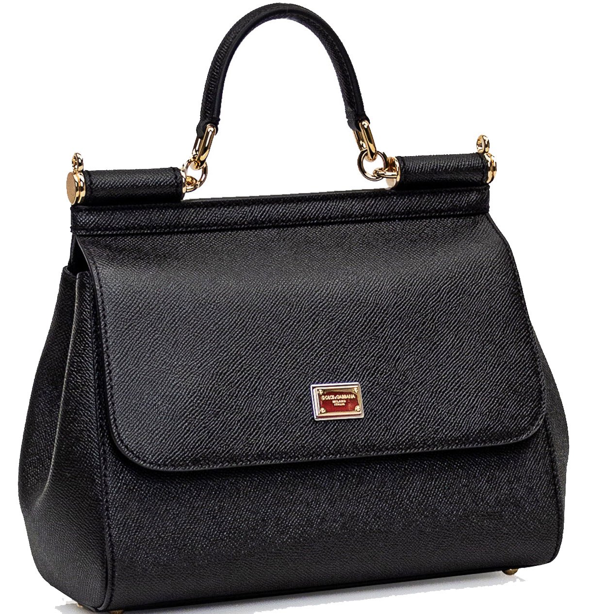 Dolce & Gabbana Borsa Sicily Media Dauphine Zwart