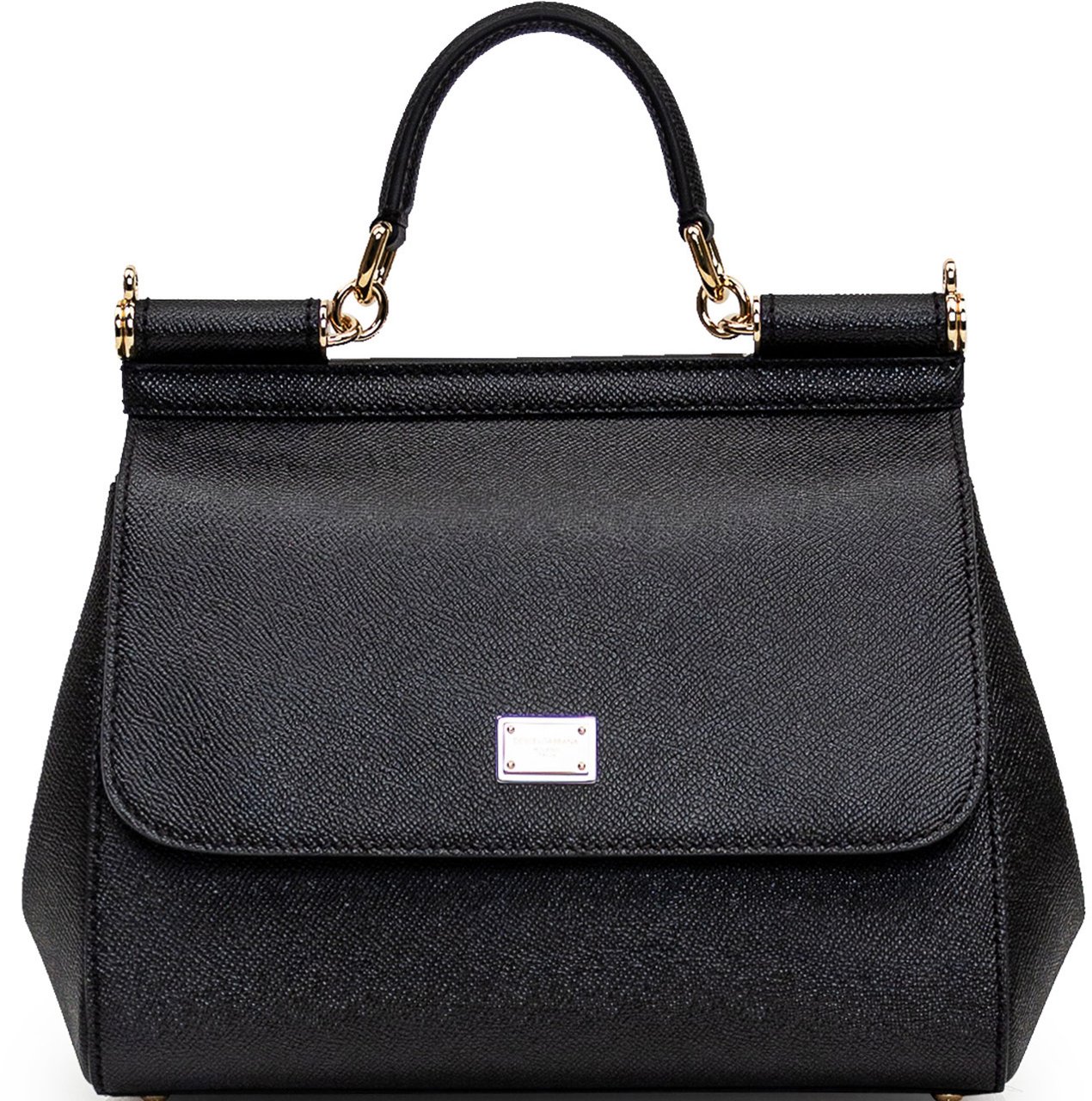 Dolce & Gabbana Borsa Sicily Media Dauphine Zwart