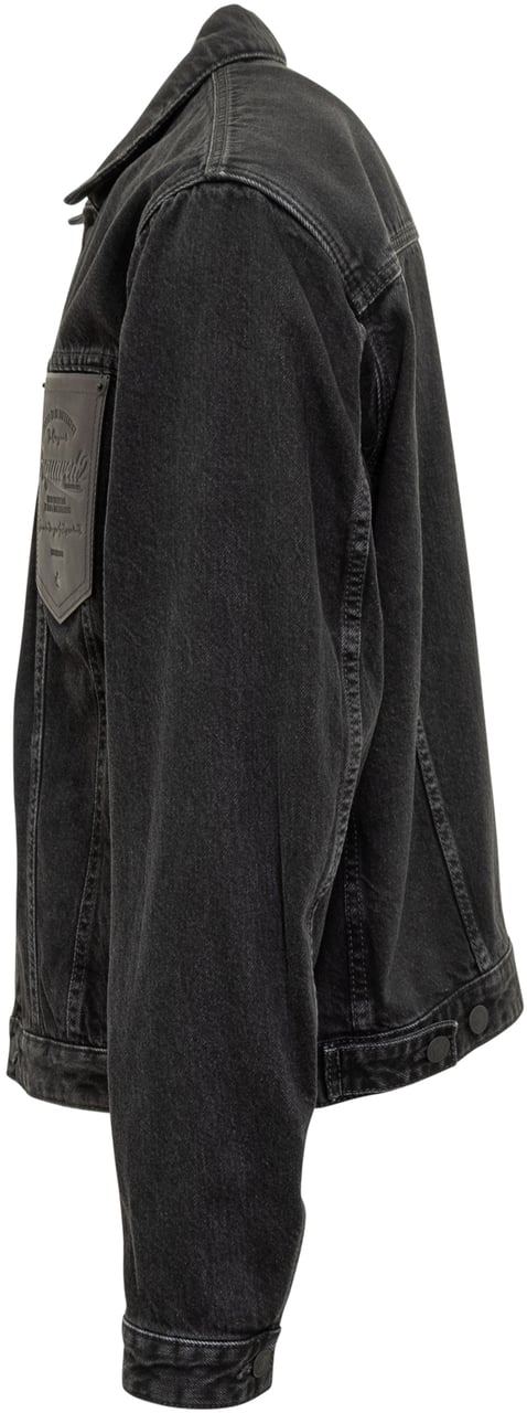 Dsquared2 Giacca Jeans Dsquared2 Zwart