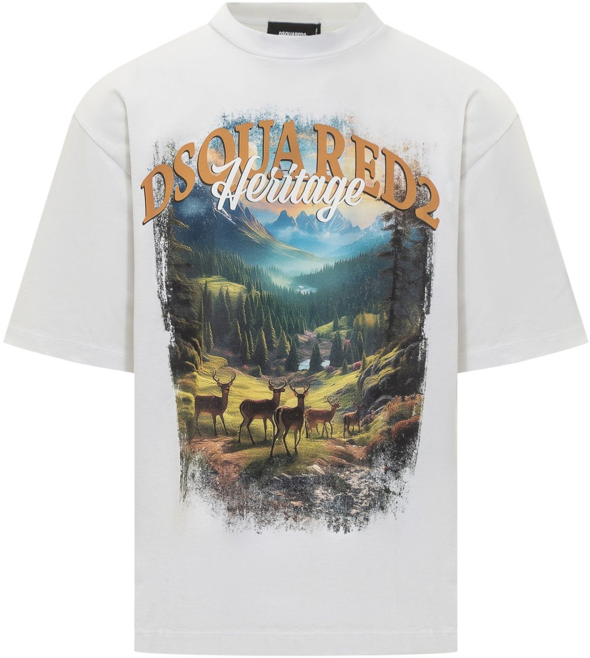 Dsquared2 T-shirt Dsquared2 Wit