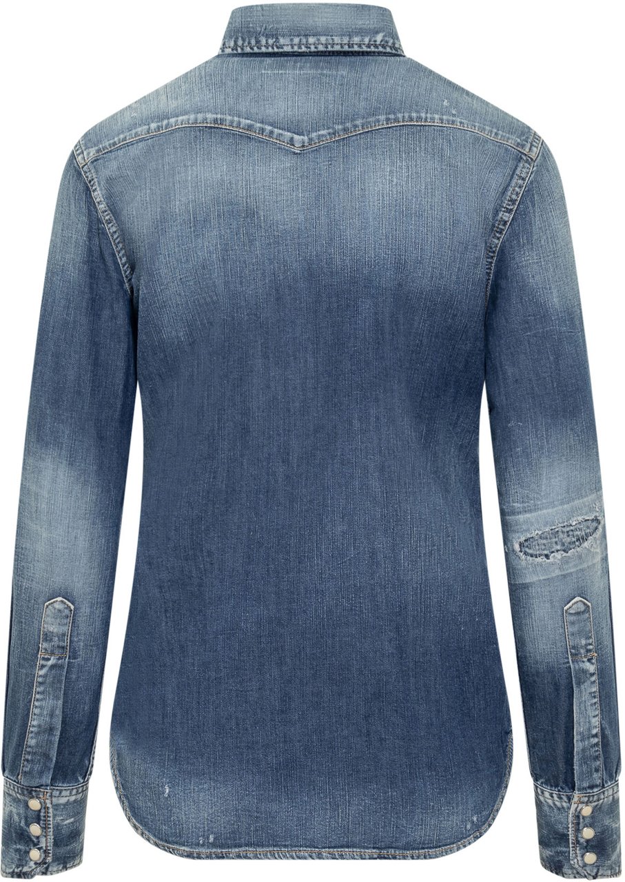 Dsquared2 Camicia Dsquared2 Blauw
