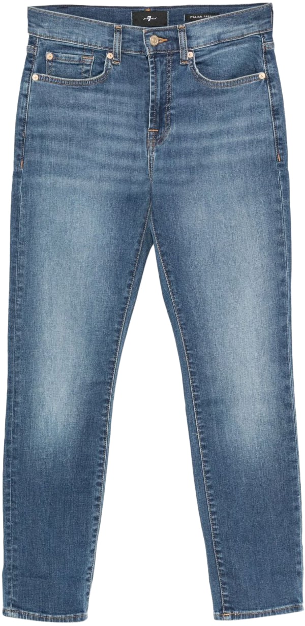 7 For All Mankind Jeans Blue Blauw