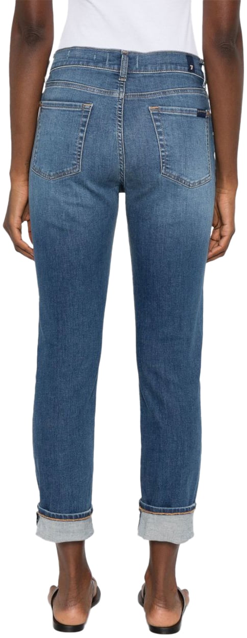 7 For All Mankind Jeans Blue Blauw