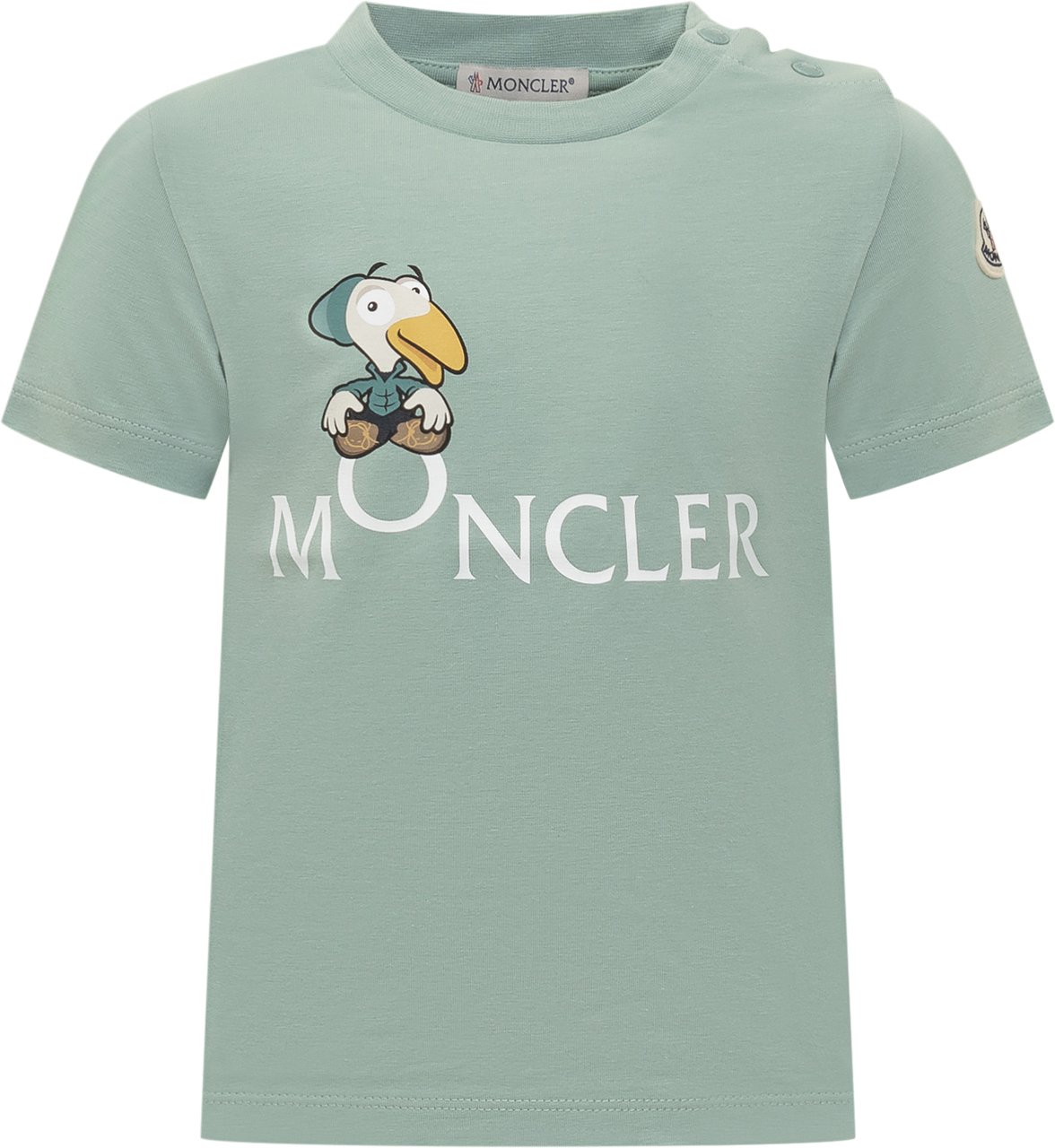 Moncler T-shirt Moncler Groen