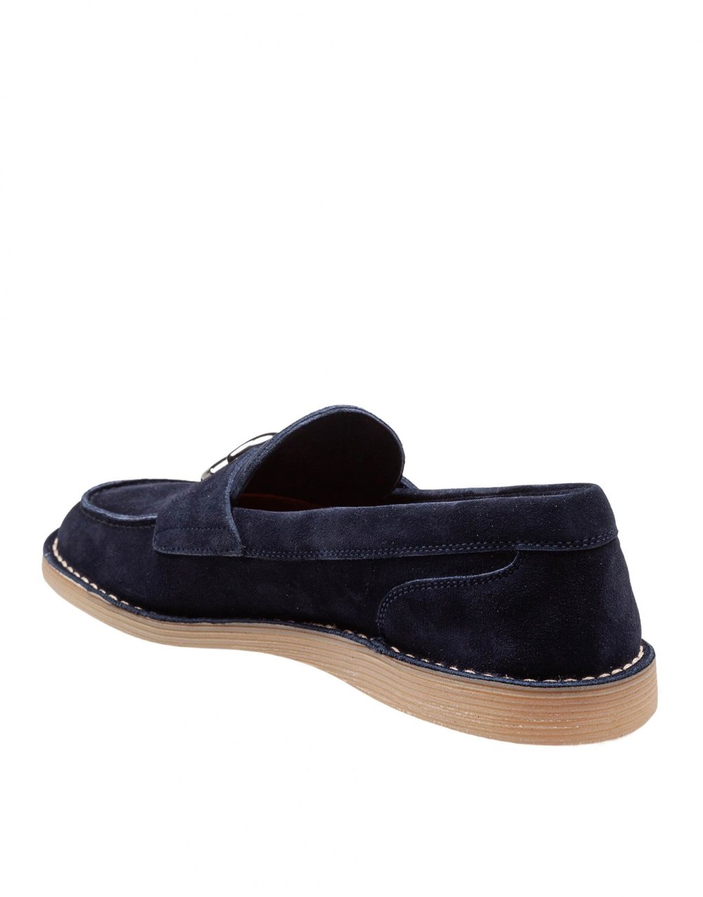 Dolce & Gabbana Dolce & gabbana suede moccasin color blue Blauw