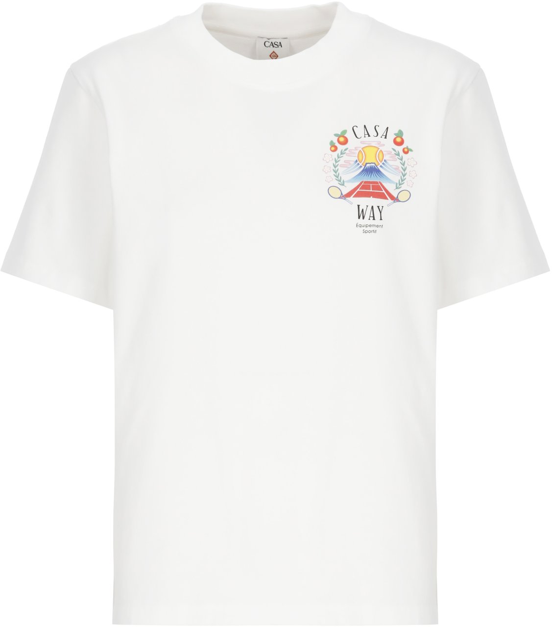 Casablanca Casa Way Tshirt Bianco Wit