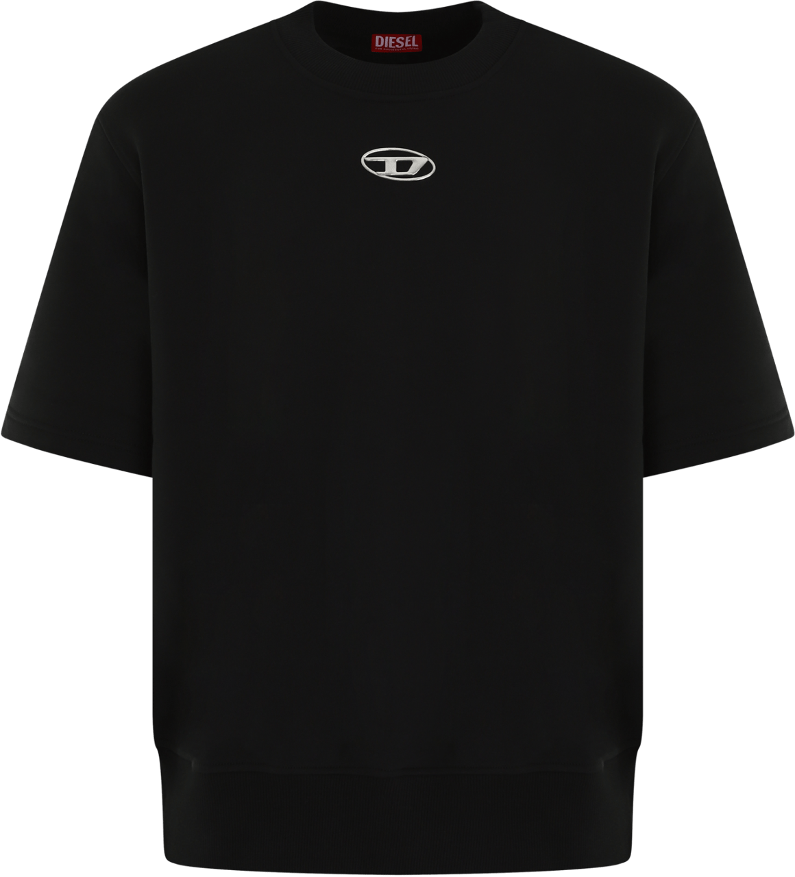 Diesel Heren S-Cooling-L1 T-Shirt Zwart Zwart