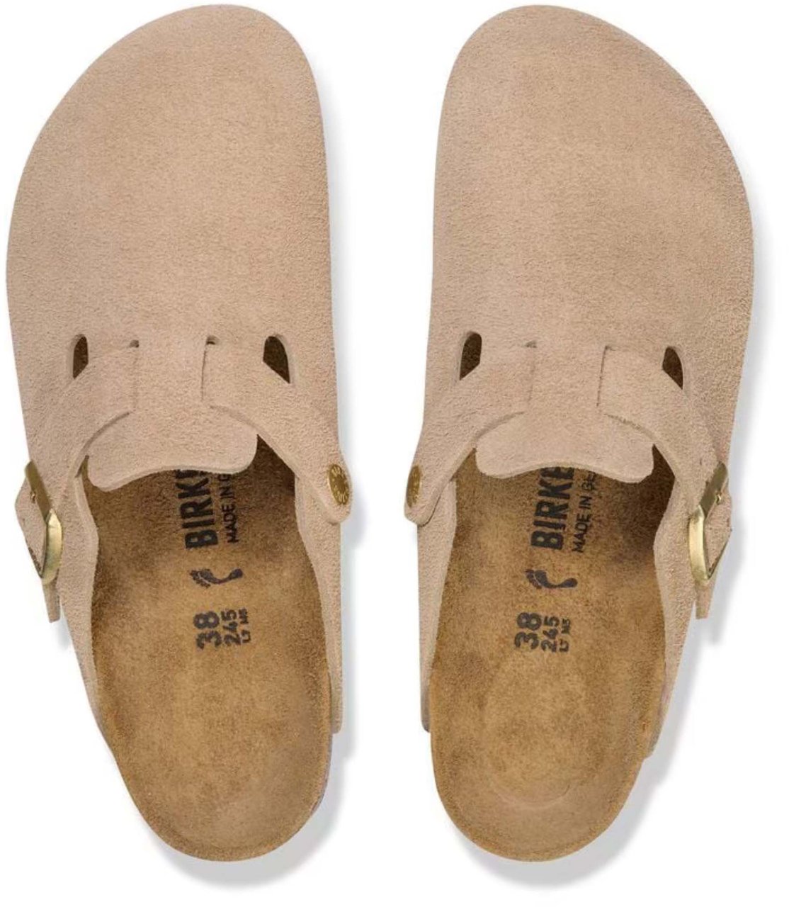 Birkenstock Birkenstock Boston Bs Slippers Zand 1030883 Beige