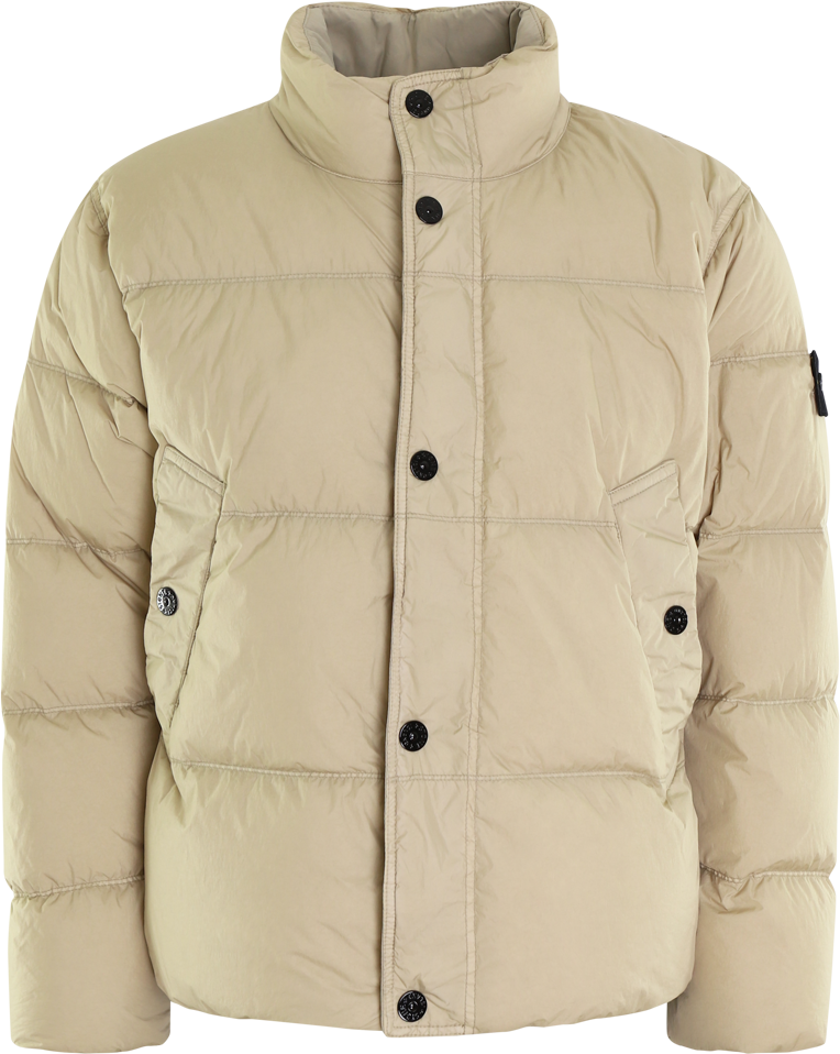 Stone Island Heren Bomber Jacket Beige Beige
