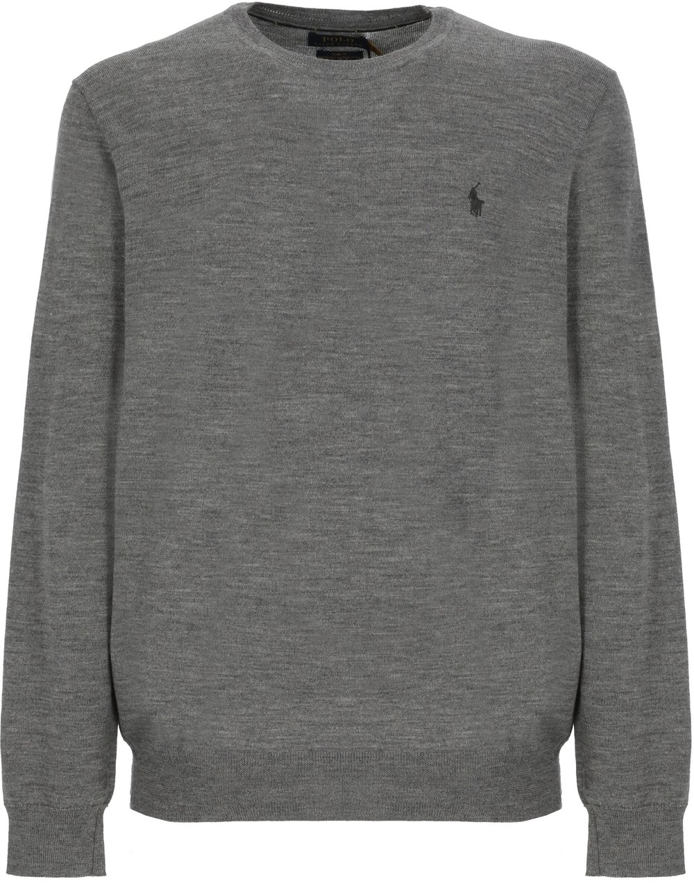 Ralph Lauren Slim fit knit sweater Grijs