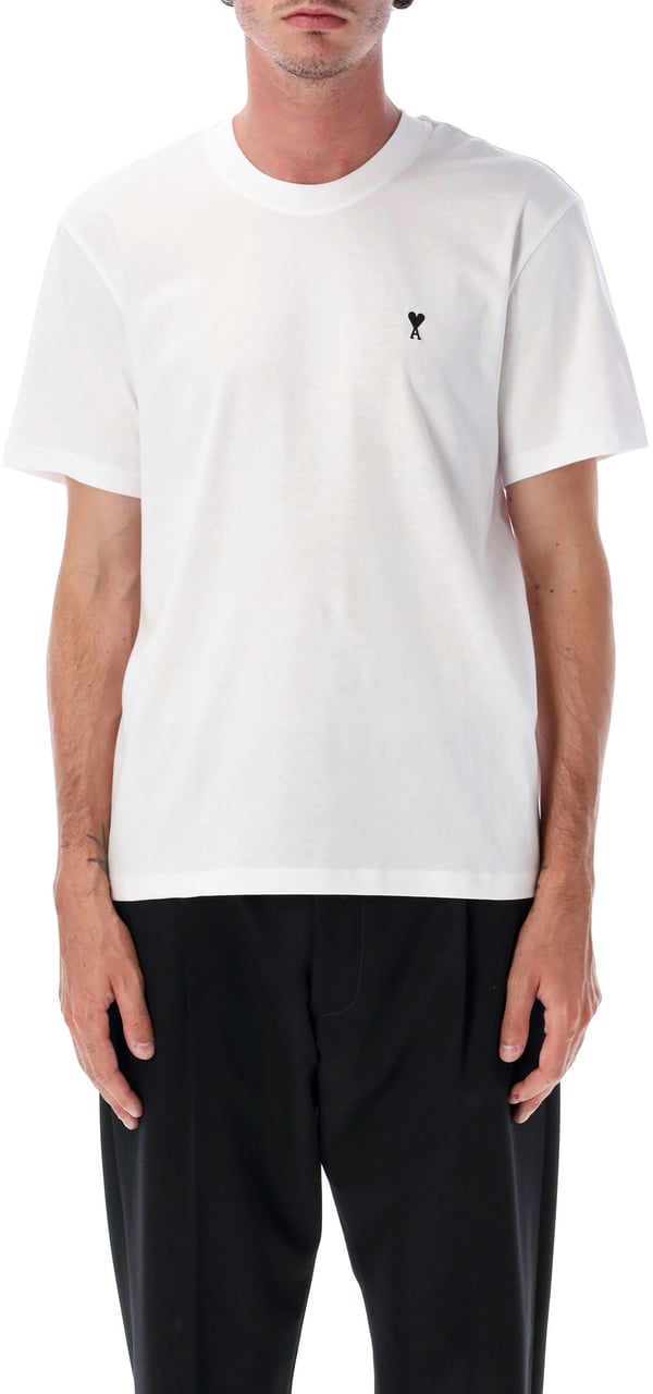 AMI Paris T-Shirts And Polos White Wit