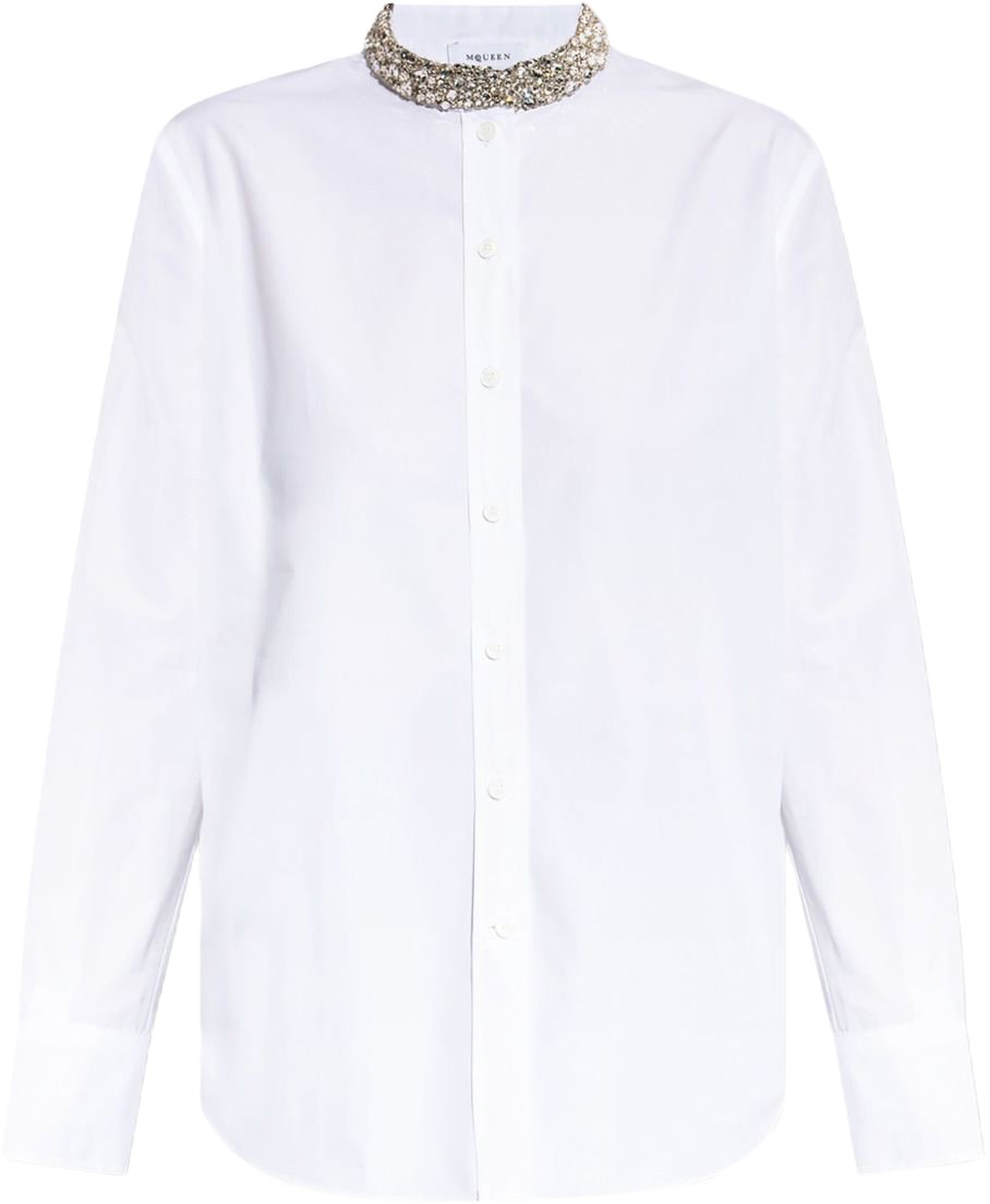 Alexander McQueen Shirts White Wit
