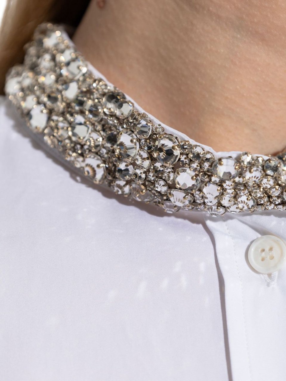 Alexander McQueen Shirts White Wit