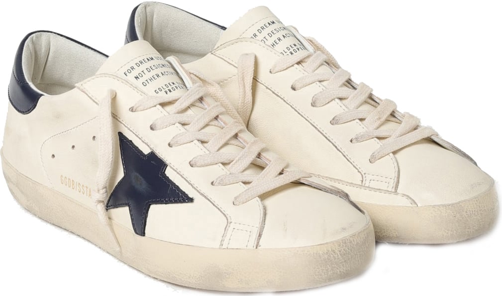 Golden Goose cream bleu Beige