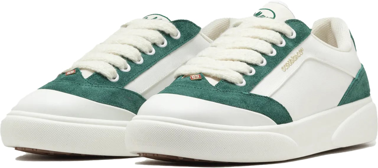 Casablanca sneakers wit groen Wit