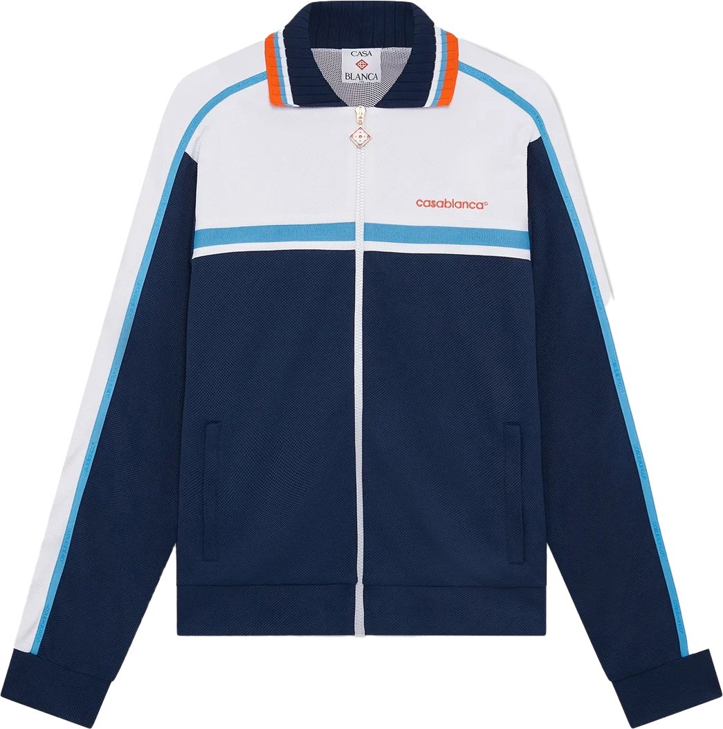 Casablanca Pull bauw wit Blauw