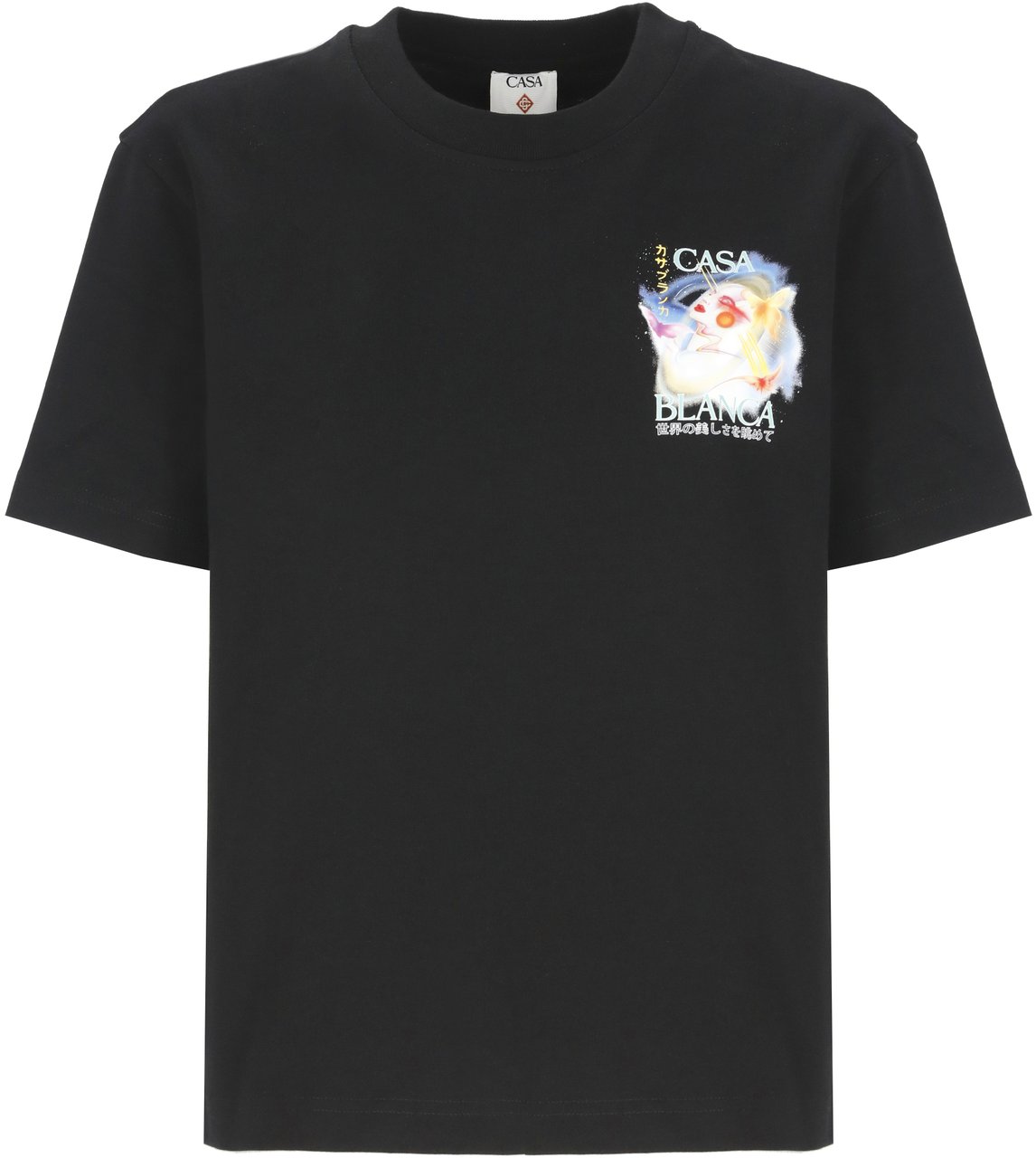 Casablanca T-Shirts And Polos Black Zwart