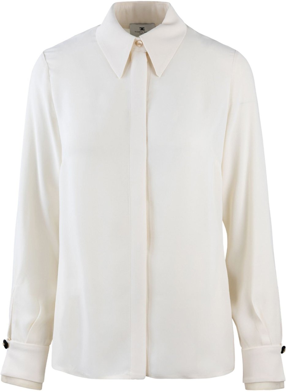 Elisabetta Franchi Shirts Latte Bruin