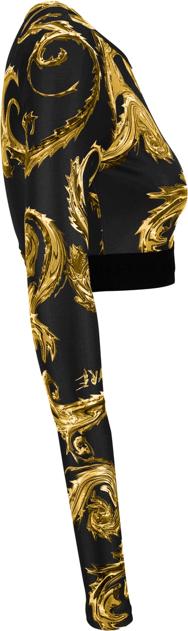 Versace Jeans Couture T-Shirts And Polos Black Zwart