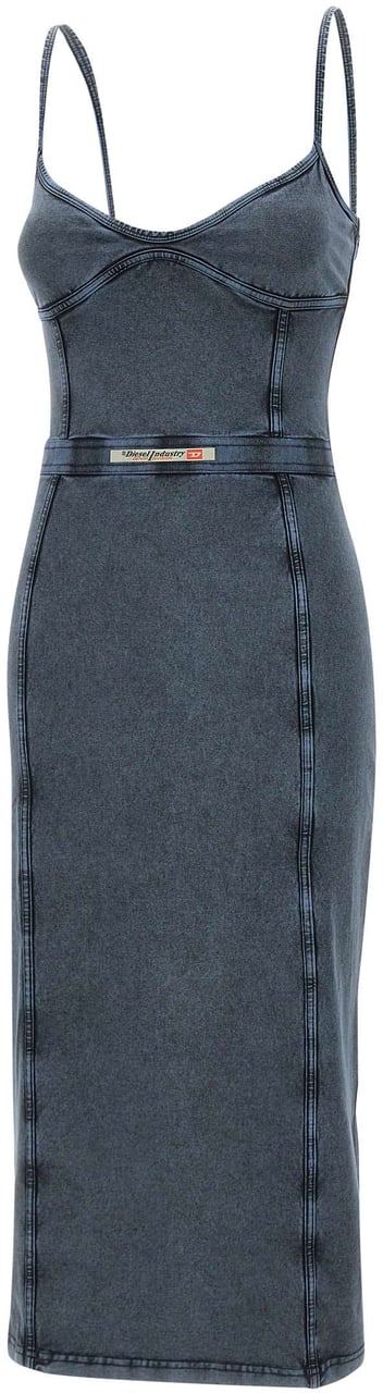 Diesel Dresses Denim Blauw