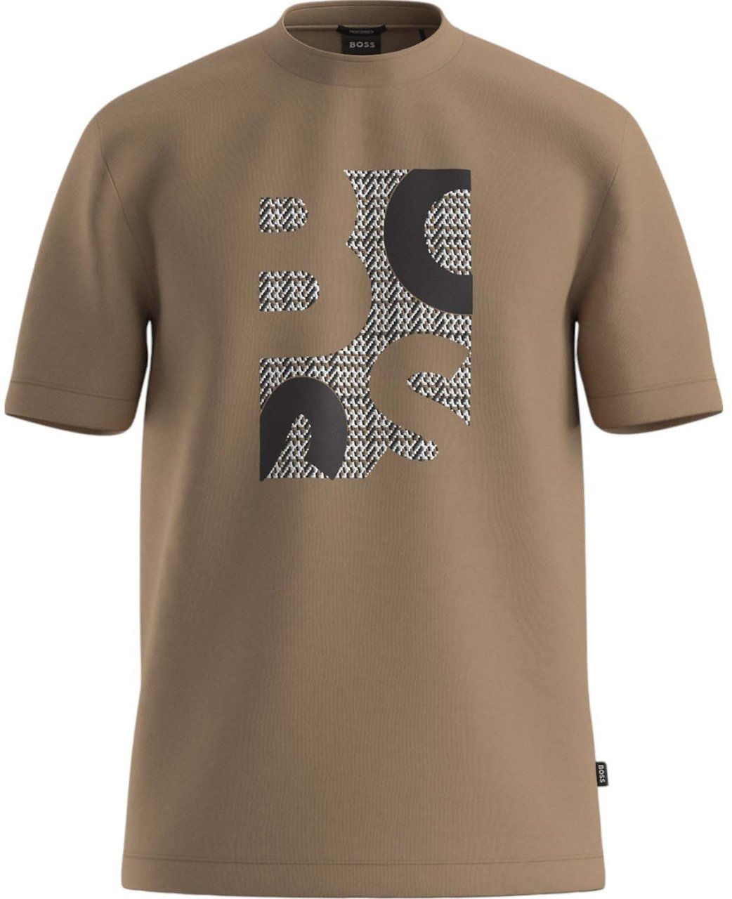 Boss Heren T-Shirt Bruin