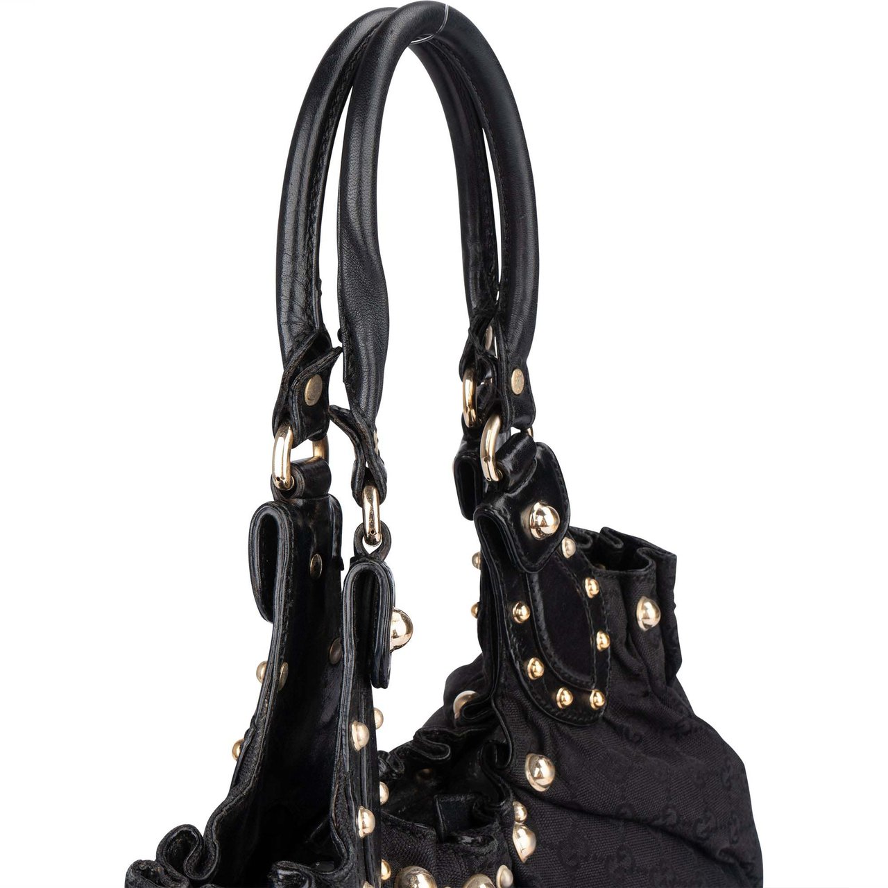 Gucci Gucci GG Monogram Pelham Handbag Zwart