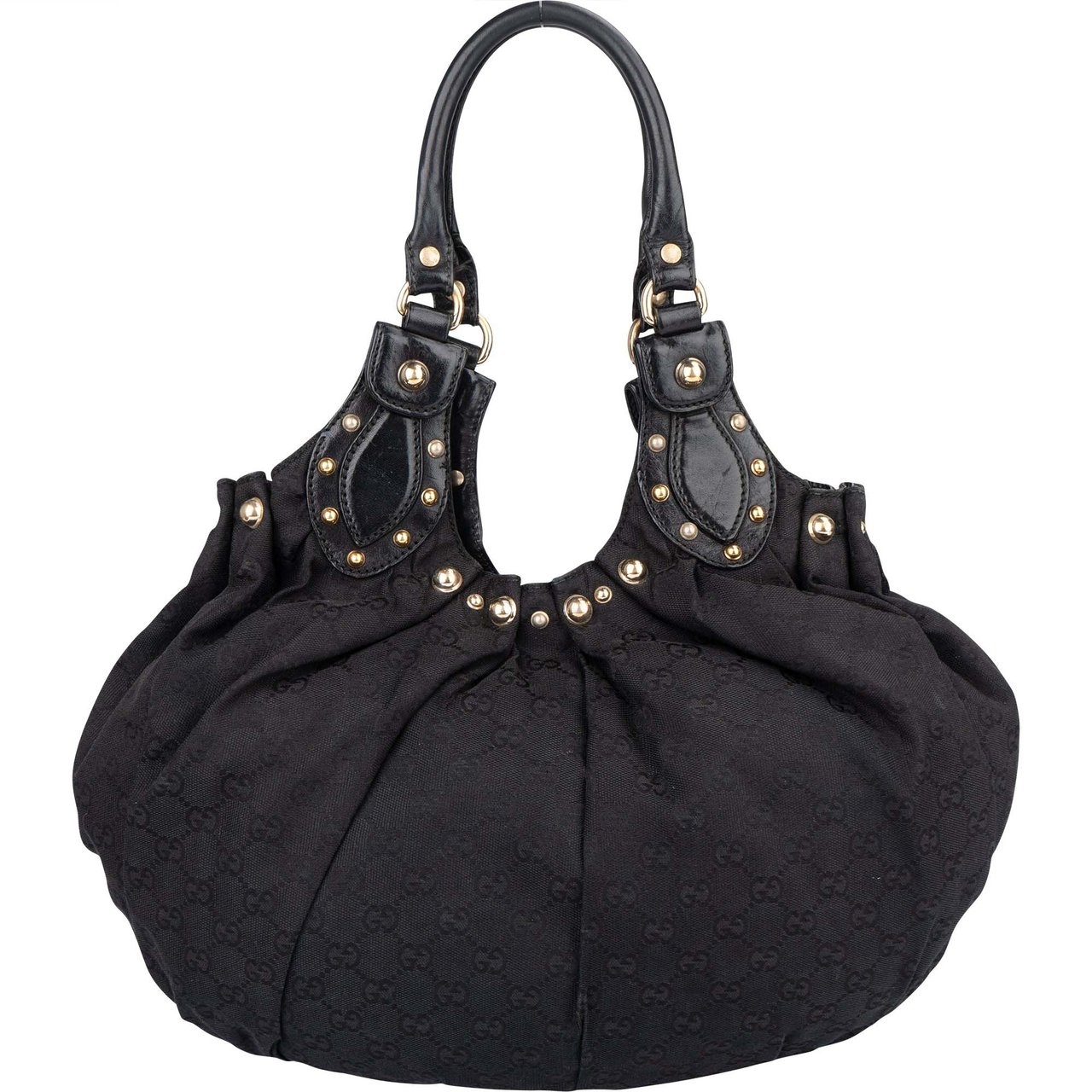 Gucci Gucci GG Monogram Pelham Handbag Zwart