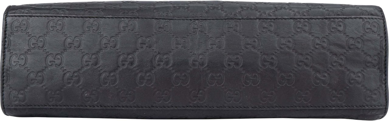 Gucci Gucci Leather GG Monogram Horsebit Emily Crossbody Bag Divers