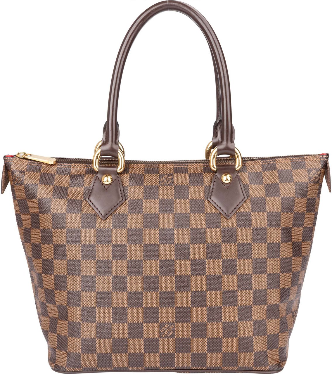 Louis Vuitton Louis Vuitton Damier Ebene Monogram Saleya PM Handbag Divers