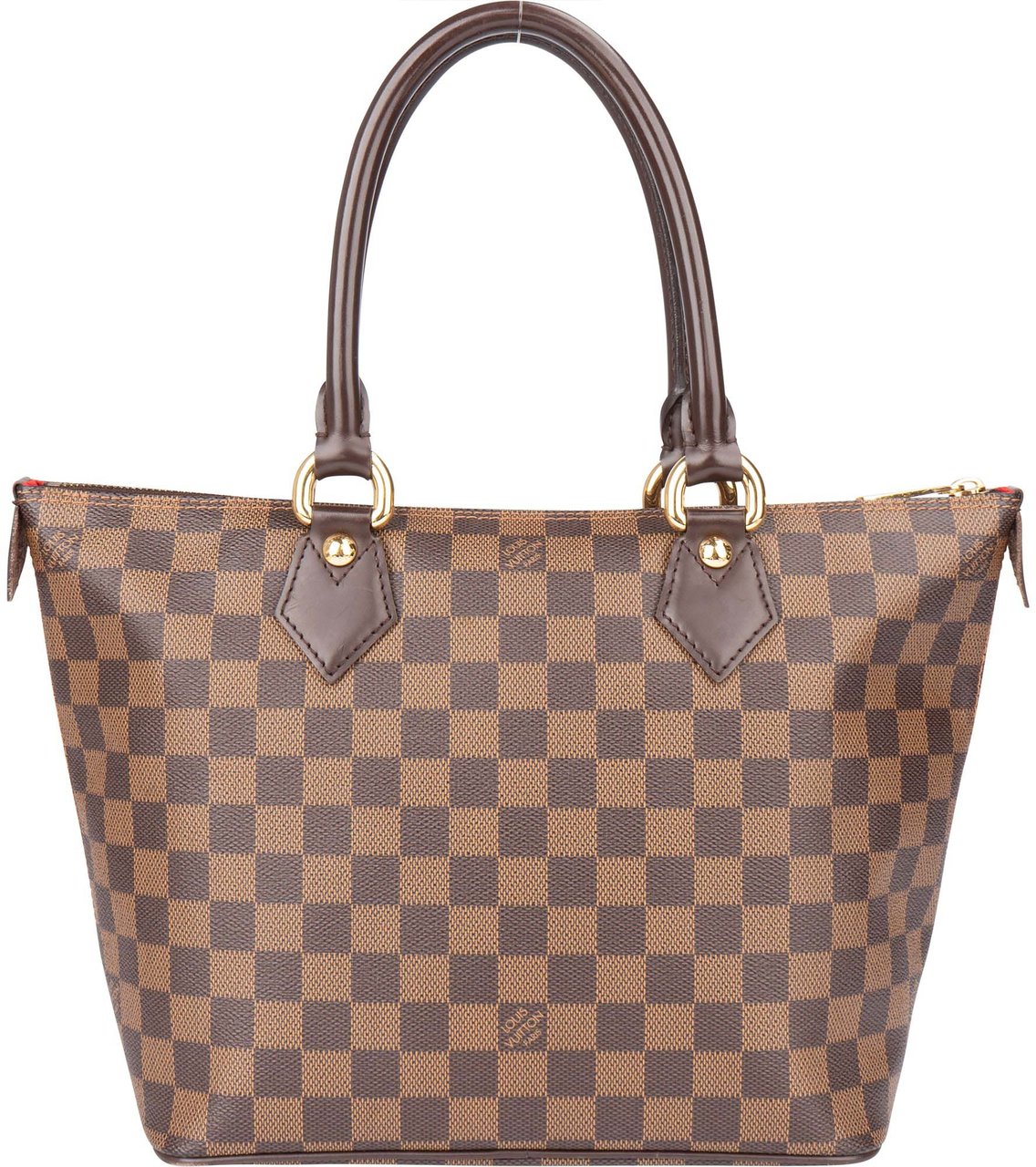 Louis Vuitton Louis Vuitton Damier Ebene Monogram Saleya PM Handbag Divers