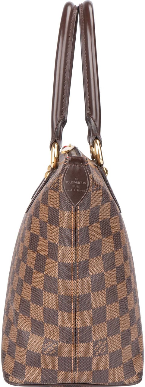 Louis Vuitton Louis Vuitton Damier Ebene Monogram Saleya PM Handbag Divers