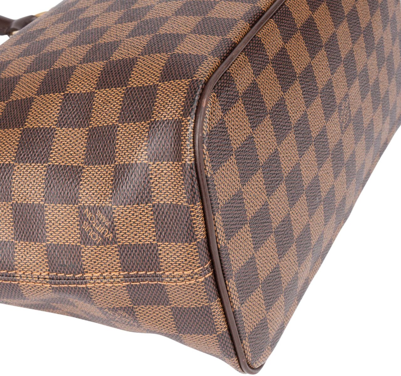 Louis Vuitton Louis Vuitton Damier Ebene Monogram Saleya PM Handbag Divers