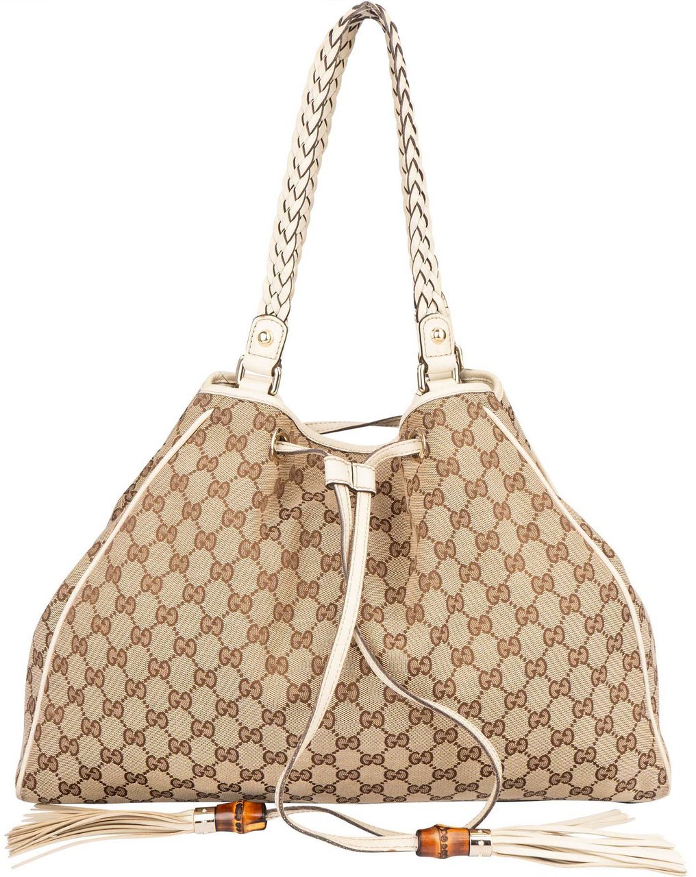 Gucci Gucci GG Monogram Bamboo Handbag Divers