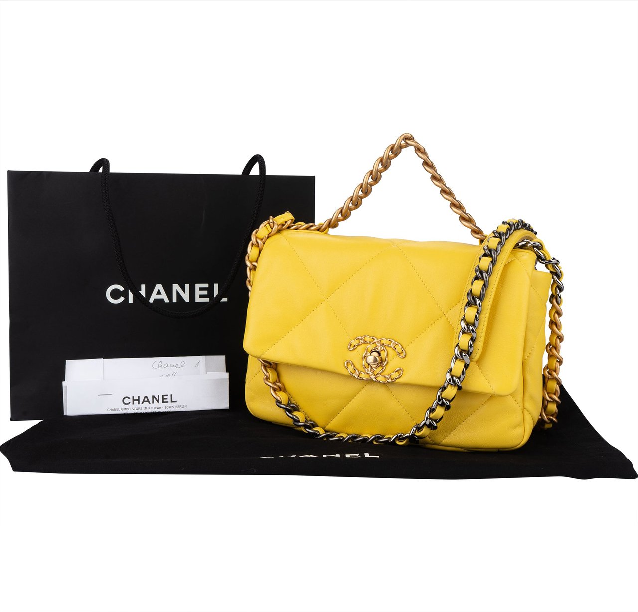 Chanel Chanel 19 Quilted Lambskin Single Flap Crossbody bag Divers