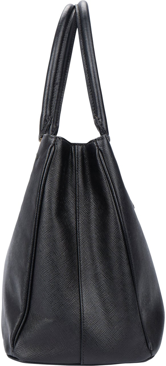 Prada Prada Nero Saffiano Leather Galleria Handbag Divers