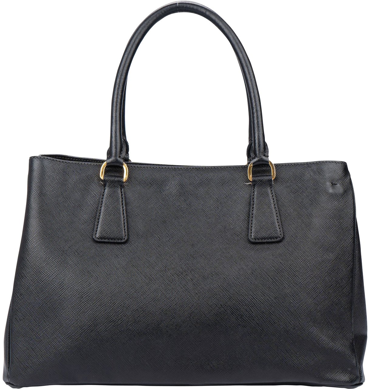 Prada Prada Nero Saffiano Leather Galleria Handbag Divers