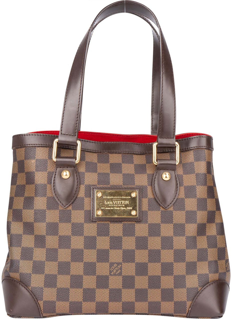 Louis Vuitton Louis Vuitton Damier Ebene Monogram Hampstead PM Handbag Divers