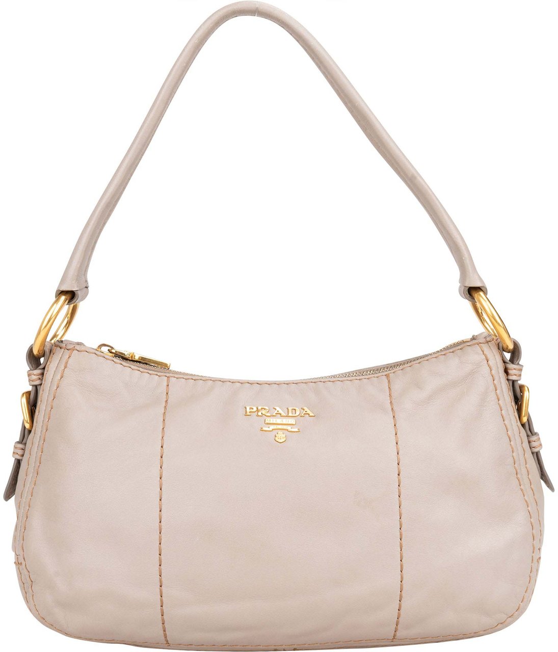 Prada Prada Classic Leather Hobo Bag Divers