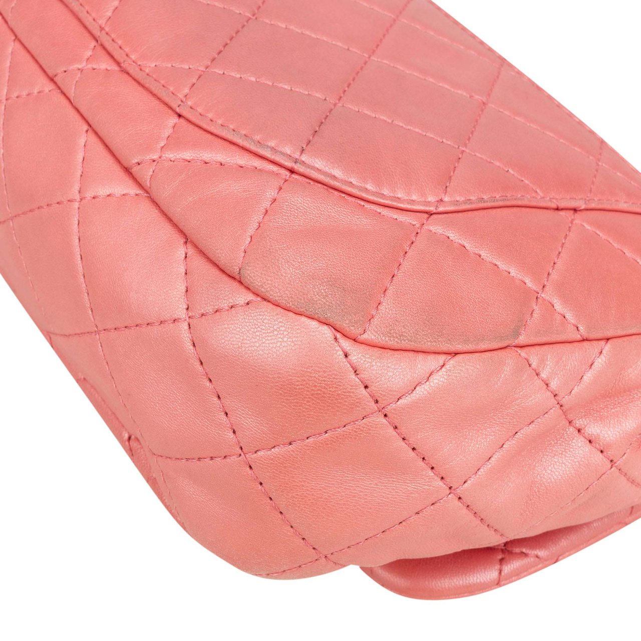 Chanel Chanel Quilted Lambskin Crystal CC Single Flap Shoulder Bag Divers