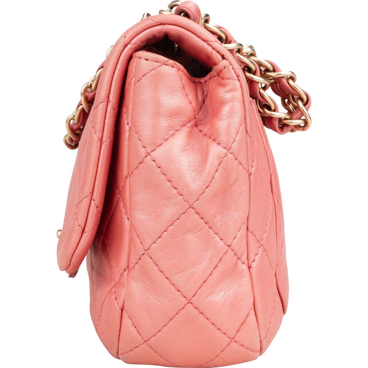 Chanel Chanel Quilted Lambskin Crystal CC Single Flap Shoulder Bag Divers