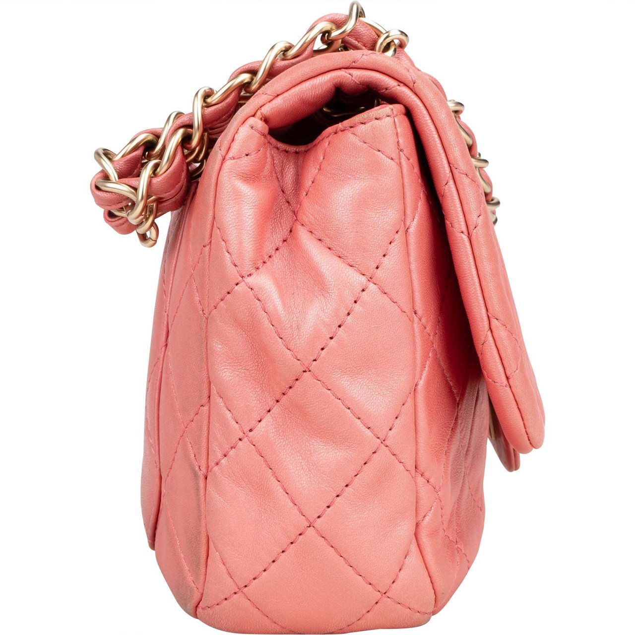 Chanel Chanel Quilted Lambskin Crystal CC Single Flap Shoulder Bag Divers