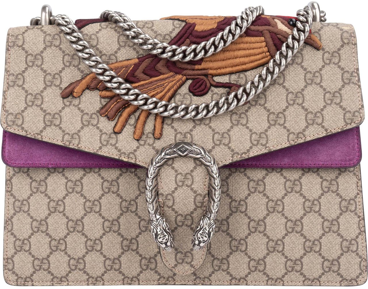 Gucci Gucci Limited Bird GG Monogram Dionysus Shoulder Bag Divers