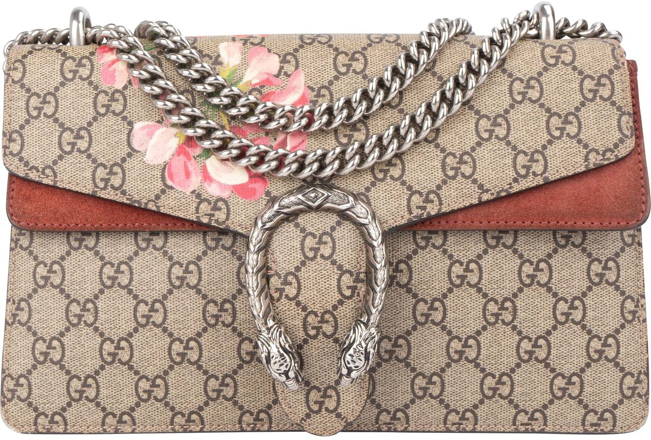 Gucci Gucci GG Floral Monogram Dionysus Shoulder Bag Divers