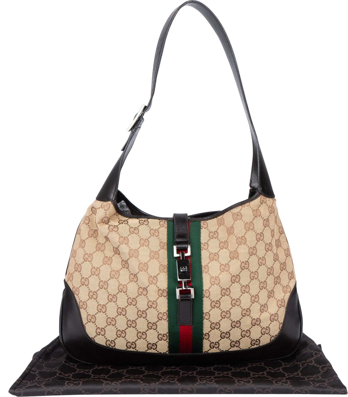 Gucci Gucci GG Monogram Jackie Handbag Divers