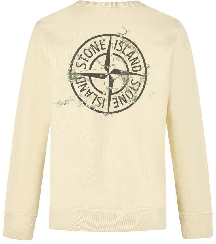 Stone Island Junior Sweatshirt Beige