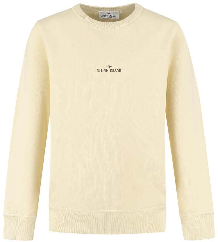 Stone Island Junior Sweatshirt Beige
